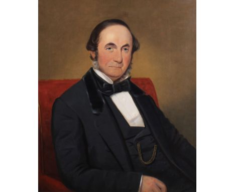 English School (19th Century)Portrait of a GentlemanOil on canvas 76 x 64cm 