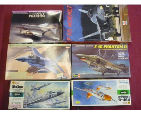 Revell F4 Phantom kit 1:32 scale and various other aircraft kits 