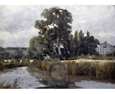§ Campbell Archibald Mellon (1878-1955)oil on panelSturry, June Morning8.5 x 11.5in.