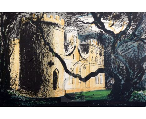 John Piper (1903-1992)lithographClytha Castle, 1976 Levinson 257signed, 45/9012 x 17in.