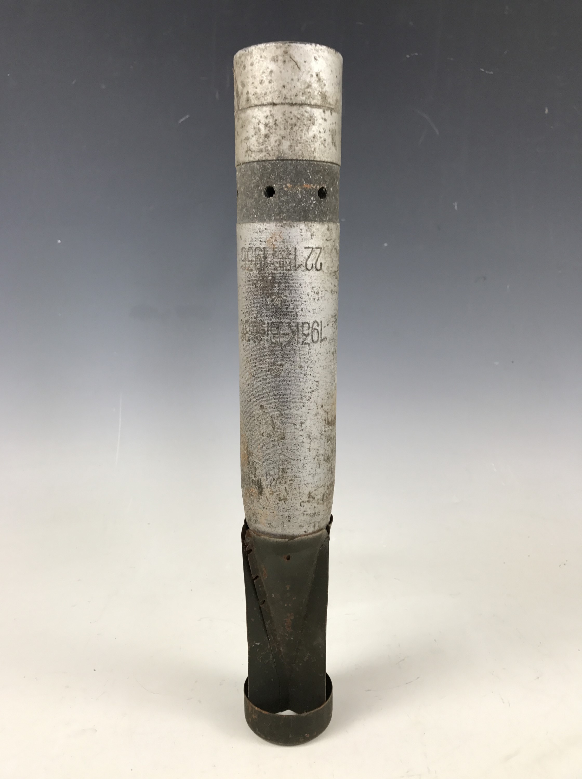 An inert Second World War German 1 kg Brandbombe incendiary