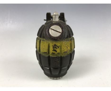 An inert post-War No 36 (Mills) grenade