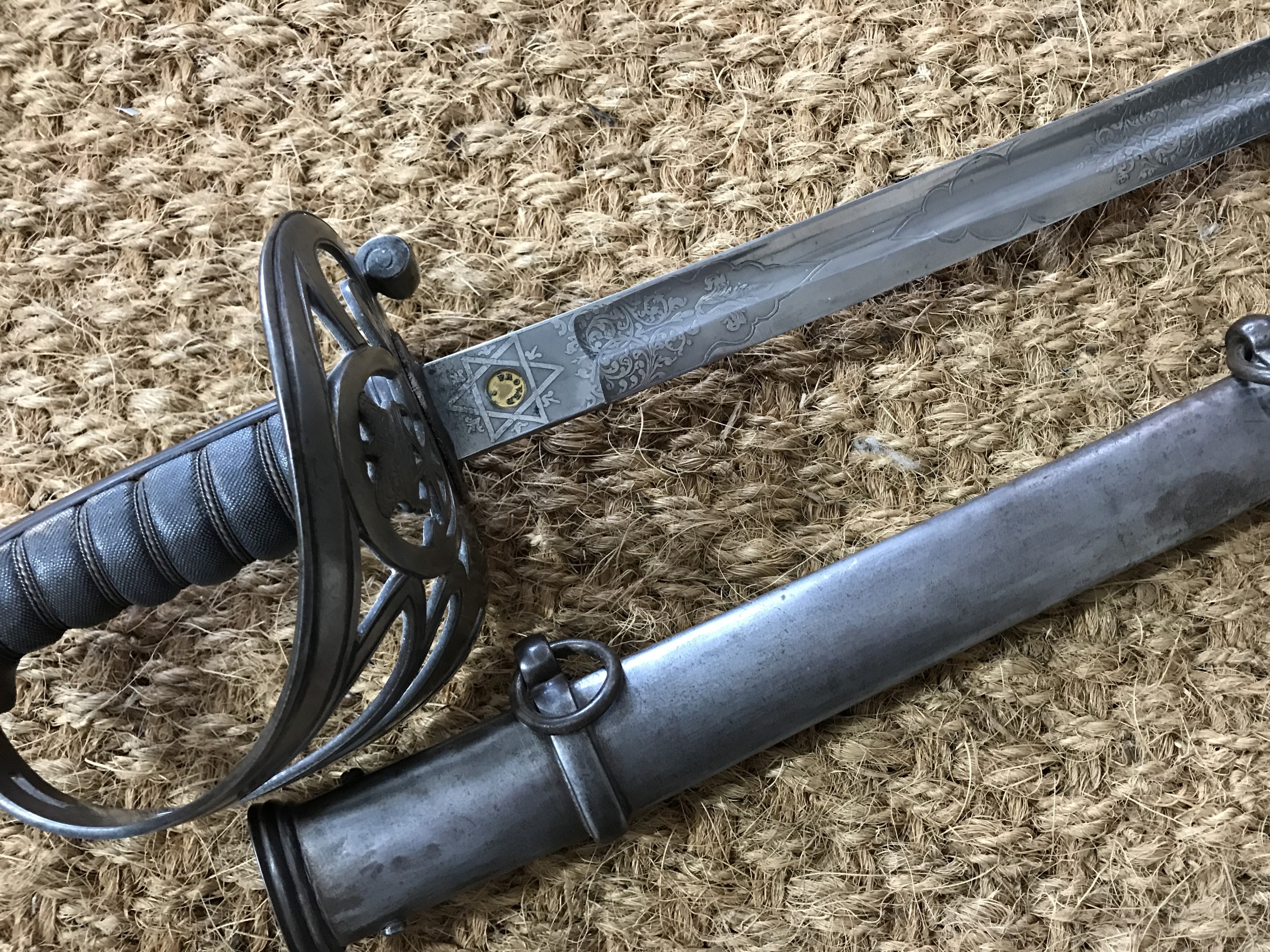 A Victorian Rifle Brigade officer's 1827 Pattern sword