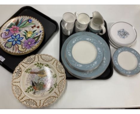 Miscellaneous china to include Royal Doulton Reflections pattern part dinner service, Susie Cooper tea cups etc