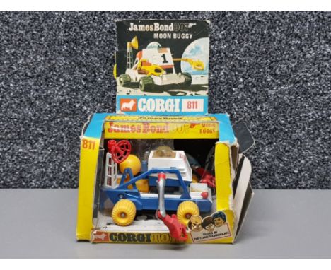 Corgi toys 811 James Bond 007 moon buggy ( featured in the movie Diamonds are forever) with original box