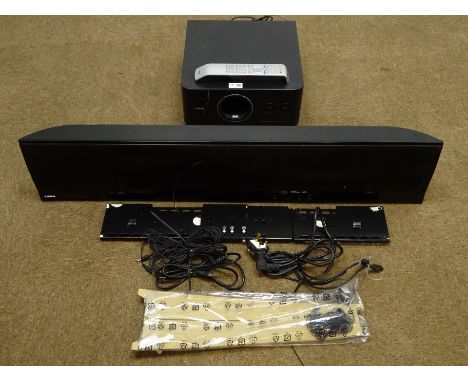 Yamaha YSP4100 sound projector package including remote control (This item is PAT tested - 5 day warranty from date of sale)