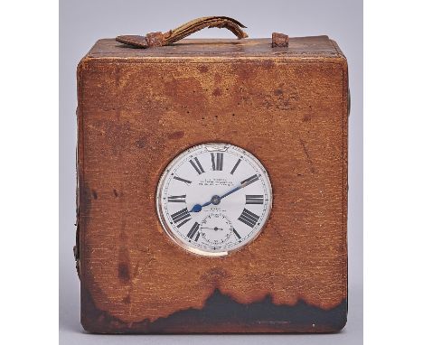 An early electrically illuminated watch-timepiece, J C Vickery to Their Majesties,&nbsp;179,181,183 Regent St W M M &amp; Co 