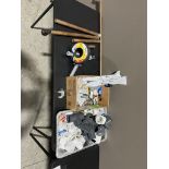 LOT OF PLUMBING ITEMS TO INCLUDE: 20 FT. DRUM AUGER, VARIOUS PVC FITTINGS, COPPER FITINGS, PIPING, R