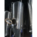 PREMIER STAINLESS SYSTEMS 20 BBL UNI-TANK, (4CT) ADJUSTABLE TANK LEVELING PADS AND ALL VALVES, CLAMP