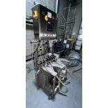PREMIER STAINLESS SYSTEMS 2 POSITION KEG WASHER, MODEL KW-SA-1V-CS-A, SN 18KW1842 D.O.M. 11/2018, PL
