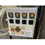 PREMIER STAINLESS 8 POSITION CELLAR CONTROL W/(4) PROBES, MODEL CPFV-8, W/ STAND AND (4) CO2 GUAGES