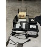 DISPENSA MATIC LABEL DISPENSER, MODEL BOTTLE MATIC 10" SN 6897 W/ FOOT PEDAL, UNIT POWERS ON