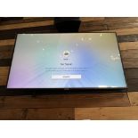 SAMAUNG 55" SERIES 7 FLATSCREEN TELEVISION, INCLUDES REMOTE AND MOUNT, NOTE: TV IS APPROXIMATELY 10'