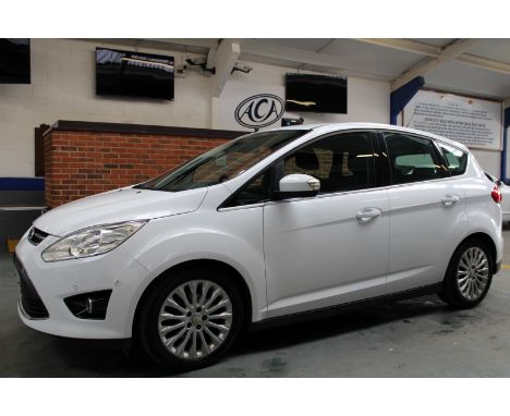 Make &amp; Model: Ford C-Max TitaniumDate of Reg: ML11 DJXColour: Whitecc: 1596MoT: 22-12-2022Fuel Type: PETROLMileage: 74kTr