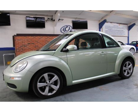 Make &amp; Model: VW Beetle TDIDate of Reg: GJ57 MFXColour: Greencc: 1896MoT: 24-03-2022Fuel Type: DIESELMileage: 100kTransmi