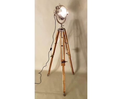 STUDIO STYLE FLOOR LAMP, 153cm H, on stand. 