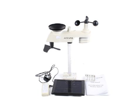 An Accur8 DWS7100 weather station. Complete with manual. Only required batteries or mains. Working.