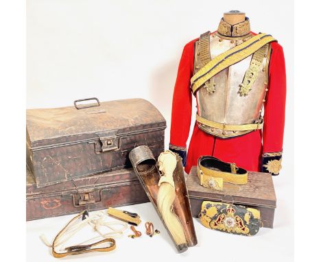 2nd Life Guards Edwardian Uniform of Lt. Col. Sir Morgan Crofton Bt. An extremely rare Edwardian uniform tailored by Rodgers 