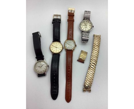 Rotary; A 9ct Gold Cased Gent's Wristwatch, the signed dial with Arabic numerals and seconds subsidiary dial, within plain ca
