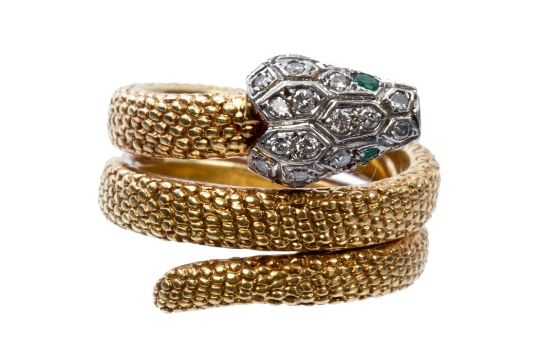 cartier snake ring