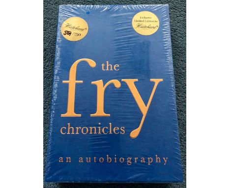 STEPHEN FRY - THE FRY CHRONICLES (2012) - Signed Ltd Edition Sealed Slipcase - Signed by STEPHEN FRY to a limited edition of 