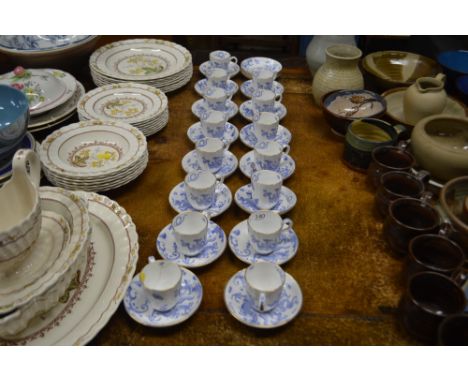 A Royal Worcester dragon decorated coffee set
