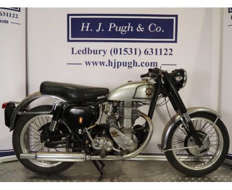 BSA BB32 Gold Star motorcycle. 1953. 349ccFrame No. BB32A504Engine No. BB32.GS.1045Engine turns over with compression.Reg. JU