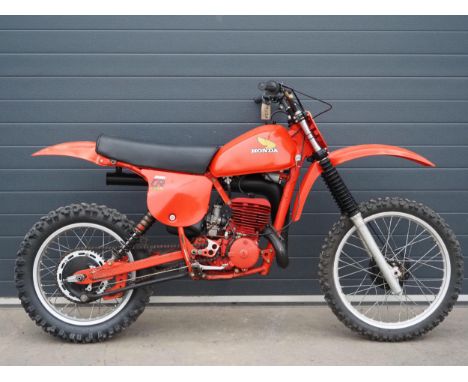 Honda CR250R Elsinore twin shock motocross bike. 1979.Frame No. CR250R-2110044Engine No. CR250RE2110264Runs and rides but has