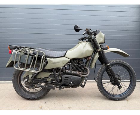 Armstrong MT500 Motorcycle. 1987.Frame no. 001936Engine no. 2231226Supplied to UK special forces. 2500 builtService manual an