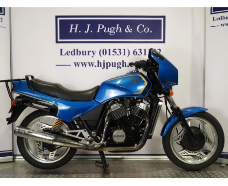Honda VT500E motorcycle. 1987. 499cc. Engine turns over and was running 6 months ago but not ridden for 14 years. Comes with 