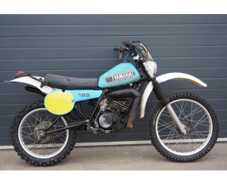 Yamaha IT125 motocross bike.Frame No. 3R9-004490Engine No. 3R9-004490Runs and rides but has been in private collection for so