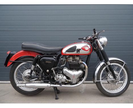 BSA A10 motorcycle. 1961. 650ccFrame No. GA720429Engine No. DA10R8544Engine turns over with compression. MOT until 05.06.25Re