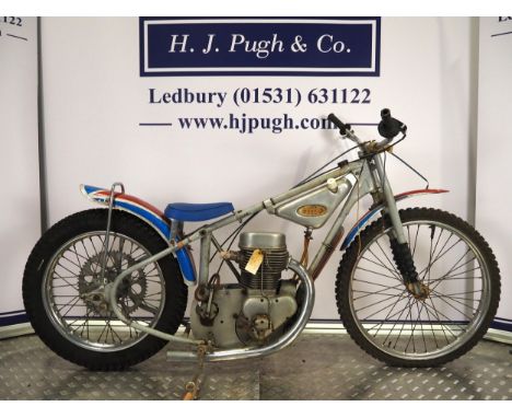 Jawa 500speedway motorcycle. 1980. 500ccEngine No. 10793Has been dry stored since mid 1980. Original spec engine and frame. I