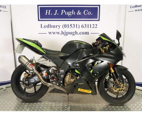 Kawasaki ZX10R motorcycle. 2005. 1000ccRuns and rides. Has been used as a track day bike. Cat C in 2017. Comes with Original 