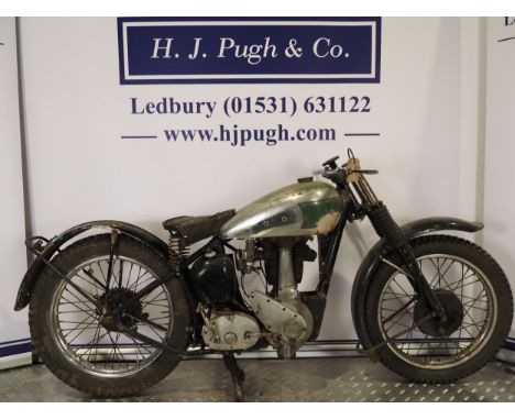 BSA B31 motorcycle project. 350ccFrame No. XB31 7268Engine No. XB31.6603Engine turns overNo docs