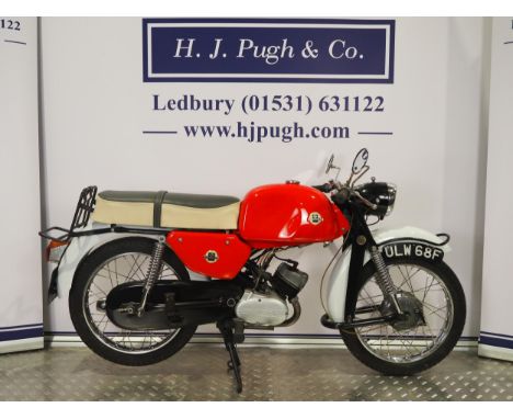 Hercules K50 motorcycle. 1967. 50cc.Frame No. 555091Engine No. 5144984Runs and rides. Has just been rebuilt by the vendor. Co