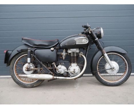 AJS Model 16 motorcycle. 1961. 350ccEngine No. 16 41586Engine turns over with compressionReg. 460 XWB. V5 and Key