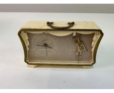 Clock with Moving Figure 