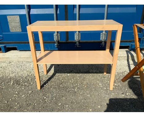 Light Wood Side Table - 90cm 