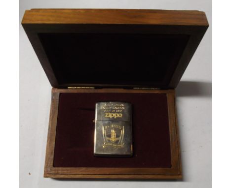 A limited edition Zippo lighter No. 352 in a limited edition of 1000 to commemorate the 50th anniversary of D-Day in original