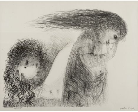 ARTHUR BOYD (1920-1999) 'St. Francis and the Revels in Assisi', lithograph, pencil signed in the margin and numbered 17-25, 5
