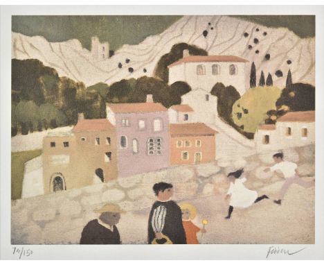*@Fedden (Mary, 1915-2012). Oppede Le Vieux, 2006,  off-set colour lithograph, signed and numbered 74/150 in pencil, image si