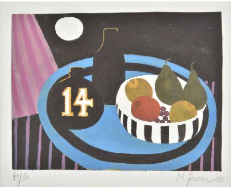 *@Fedden (Mary, 1915-2012). Fourteen, 2008,  off-set colour lithograph, signed and numbered 40/50 in pencil, image size 18 x 