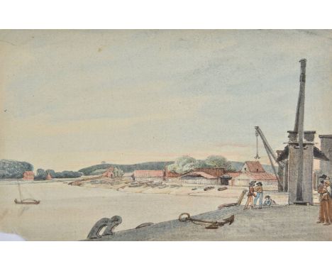 *Cumberland (George, 1754-1848). A collection of 12 watercolour views of Bristol and its surroundings, including the artist's