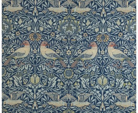 *Morris (William). A large piece of 'Bird' fabric, Morris &amp; Co., circa 1870s-1880s, Jacquard-woven woollen double cloth, 