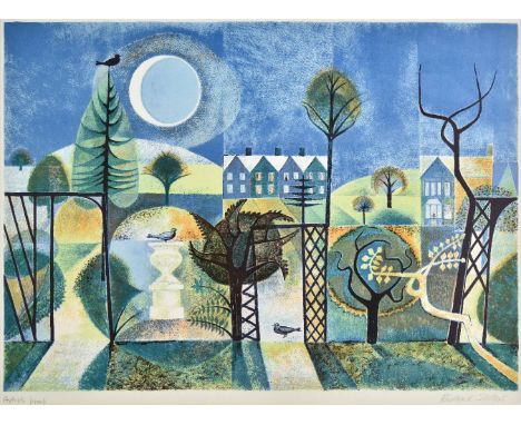 *Slater (Richard, 1927-). Night Garden,  colour lithograph on wove paper, signed and inscribed Artist's Proof in pencil, imag