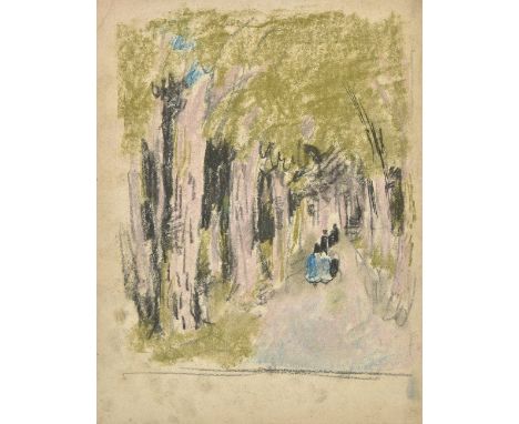 *Humbert (Suzanne, 1913-1952). A collection of seven pastel sketches, two watercolour studies and one proof colour lithograph