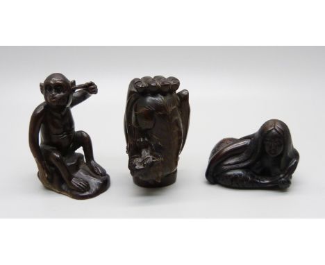 Three netsuke 