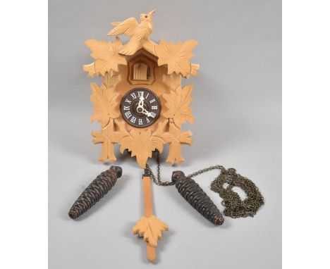 A Late 20th Century Two Weight Wall Hanging Cuckoo Clock 