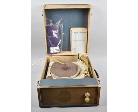 A Vintage Record Player with Installation and Operating Instruction 